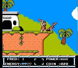 The Flintstones: The Rescue of Dino & Hoppy - NES spill (I Eske) - Retrospillkongen