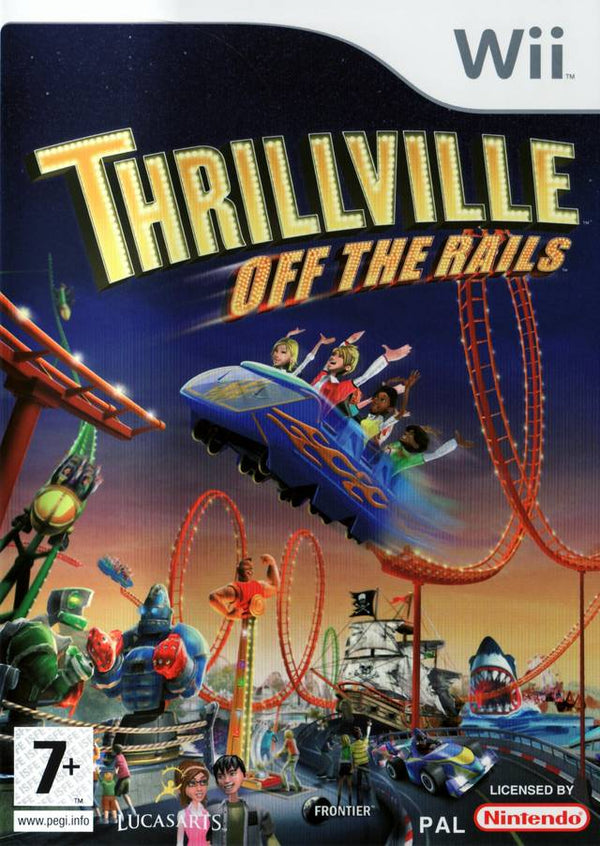 Thrillville: Off the Rails - Wii spill