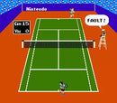 Tennis - NES spill (I Eske)