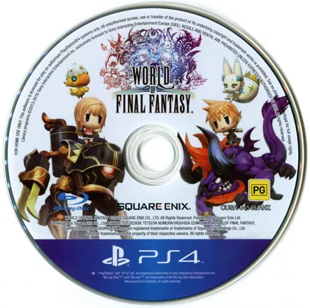 World of Final Fantasy - PS4 spill - Retrospillkongen