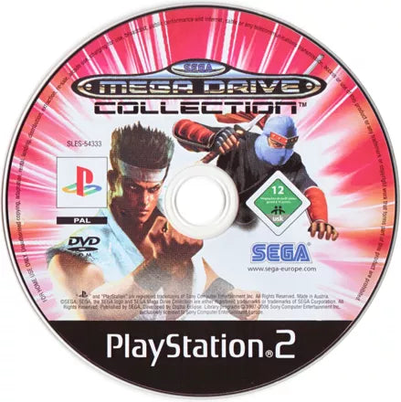 SEGA Mega Drive Collection  - PS2 Spill - Retrospillkongen