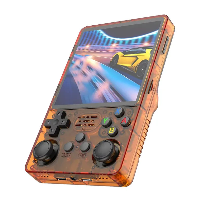 R36S Plus - Retro Spill Konsoll, Open Source, 128GB, med 20.000+ spill - Retrospillkongen