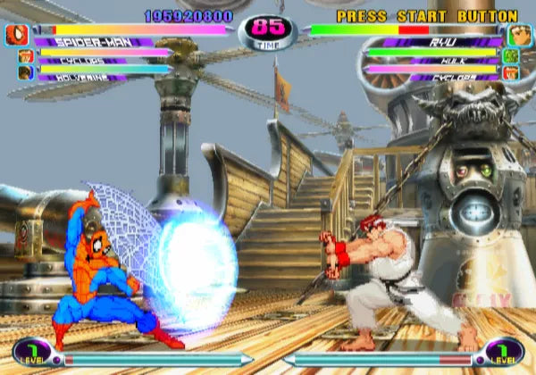 Marvel vs. Capcom 2: New Age Of Heroes - Xbox spill - Retrospillkongen