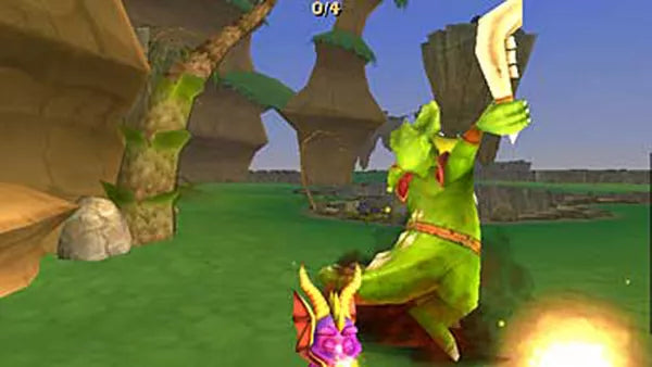 Spyro: Hero's Tail - PS2 spill - Retrospillkongen