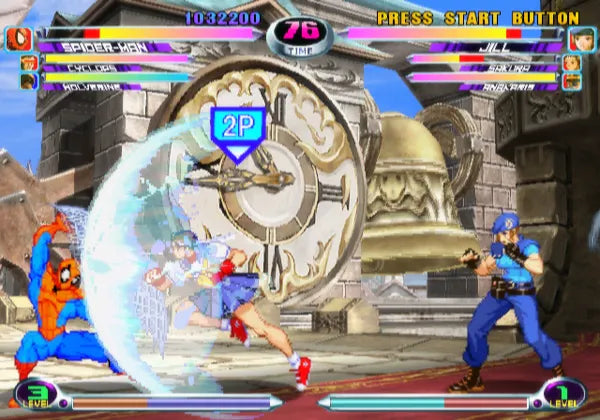 Marvel vs. Capcom 2: New Age Of Heroes - Xbox spill - Retrospillkongen