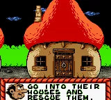 The Smurfs' Nightmare - GameBoy Color spill