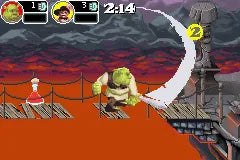 Shrek SuperSlam - GBA spill - Retrospillkongen