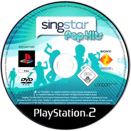 Singstar: Pop Hits - PS2 Spill
