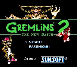 Gremlins 2: The New Batch - NES spill