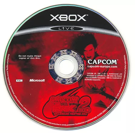 Capcom vs. SNK 2: Millionaire Fighting 2001 - Xbox spill