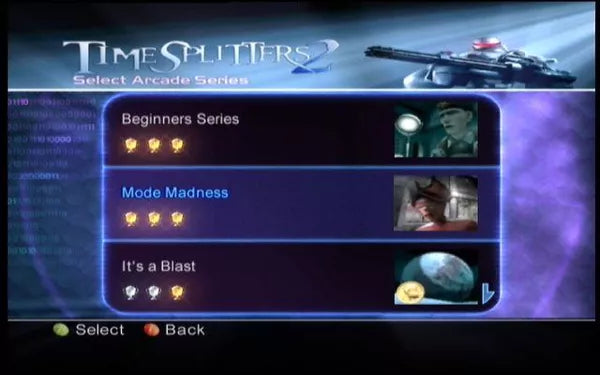 TimeSplitters 2 - Gamecube spill - Retrospillkongen