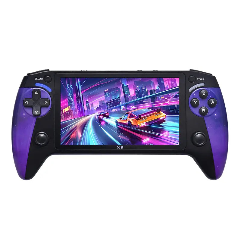 X9 Håndholdt Retrokonsoll, 3000+ spill, 8GB