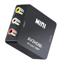 Mini RCA AV til HDMI konverter Adapter - 1080p AV2HDMI - Retrospillkongen