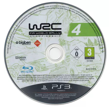 WRC 4: FIA World Rally Championship - PS3 spill - Retrospillkongen