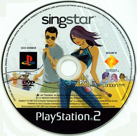 SingStar - PS2 spill - Retrospillkongen