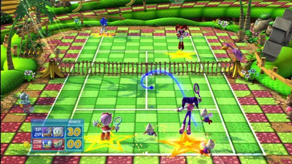 Sega Superstars Tennis - Wii spill - Retrospillkongen