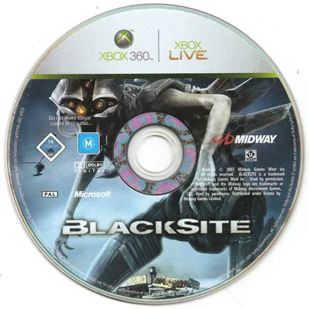 BlackSite - Xbox 360 spill - Retrospillkongen