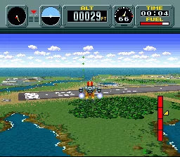 Pilotwings - SNES spill - Retrospillkongen