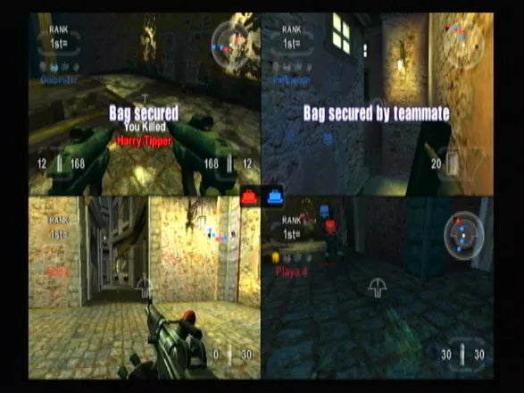 TimeSplitters: Future Perfect - Gamecube spill