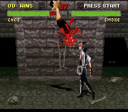 Mortal Kombat II - SNES spill - Retrospillkongen