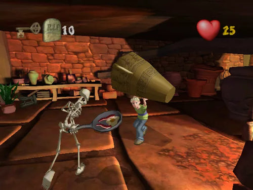 Jeu Xbox - Grabbed By The Ghoulies - Version PAL-EURO, Occasion En Bon état (copie Bundle)
