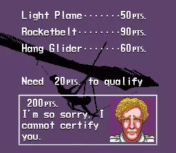 Pilotwings - SNES spill