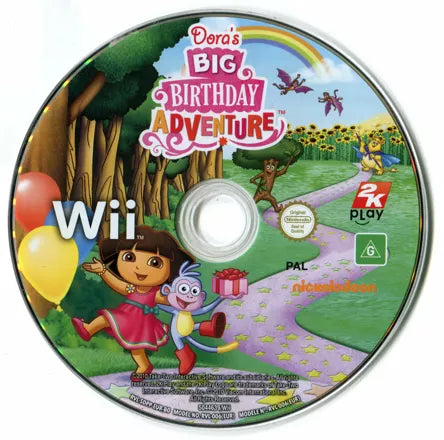 Nickelodeon Dora the Explorer: Dora's Big Birthday Adventure - Wii spill - Retrospillkongen