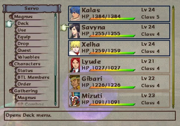 Baten Kaitos: Eternal Wings and the Lost Ocean - Gamecube spill (NTSC Versjon)