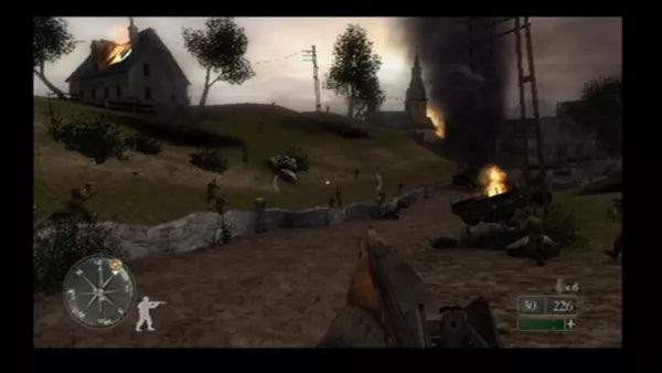 Call of Duty 2: Big Red One - Xbox Spill (Forseglet) - Retrospillkongen