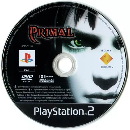 Primal - PS2 spill