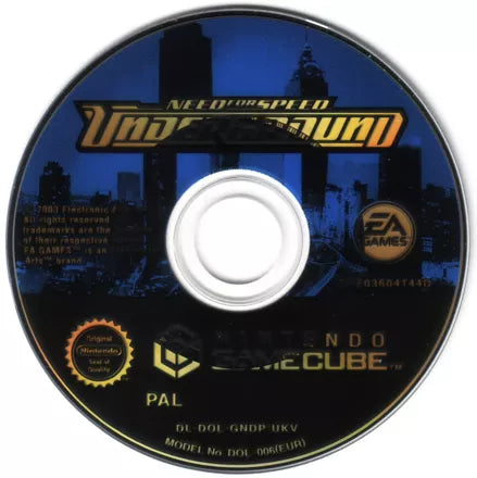 Need for Speed Underground - Gamecube Spill