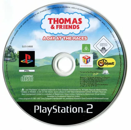 Thomas & Friends: A Day at the Races - PS2 Spill