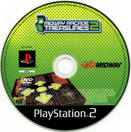 Midway Arcade Treasures 2 - PS2 spill - Retrospillkongen