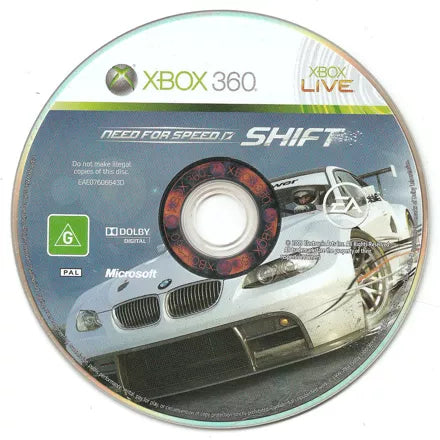 Need for Speed: Shift - Xbox 360 spill - Retrospillkongen