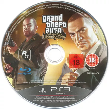 Grand Theft Auto: Episodes from Liberty City - PS3 spill - Retrospillkongen