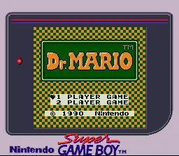 Renovert Dr. Mario - Gameboy spill - Retrospillkongen