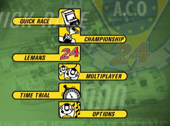 Le Mans 24 Hours - PS1 spill - Retrospillkongen