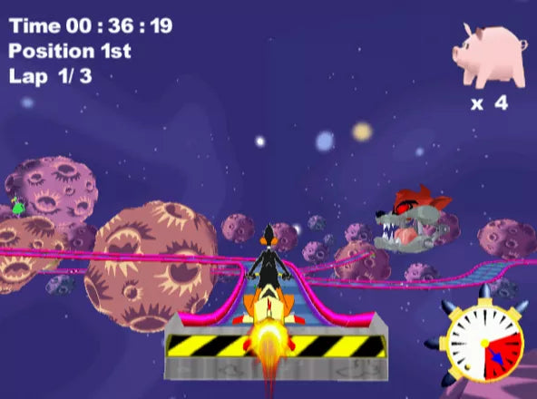 Space Race - PS2 spill - Retrospillkongen
