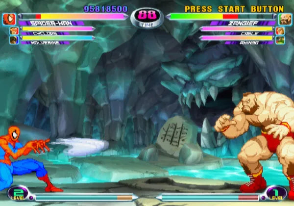 Marvel vs. Capcom 2: New Age Of Heroes - Xbox spill - Retrospillkongen