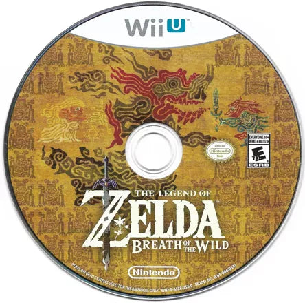 The Legend of Zelda: Breath of the Wild - Wii U spill