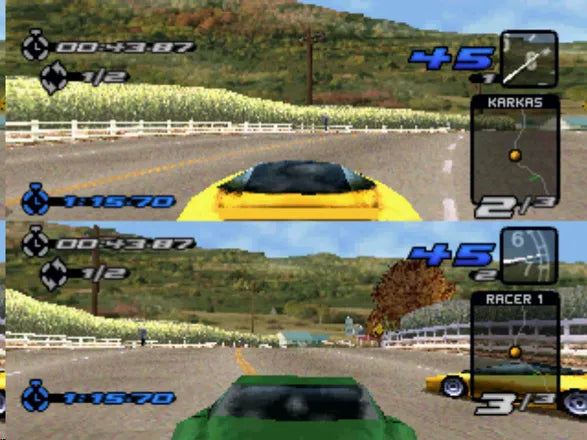 Need for Speed III: Hot Pursuit - PS1 spill