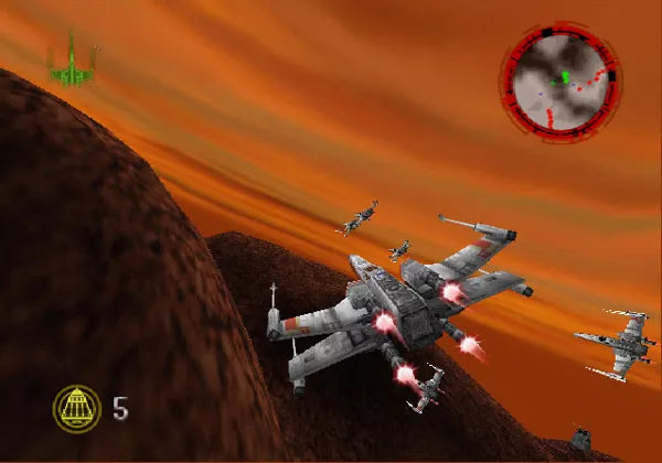 Star Wars Rogue Squadron - N64 spill (i eske) - Retrospillkongen