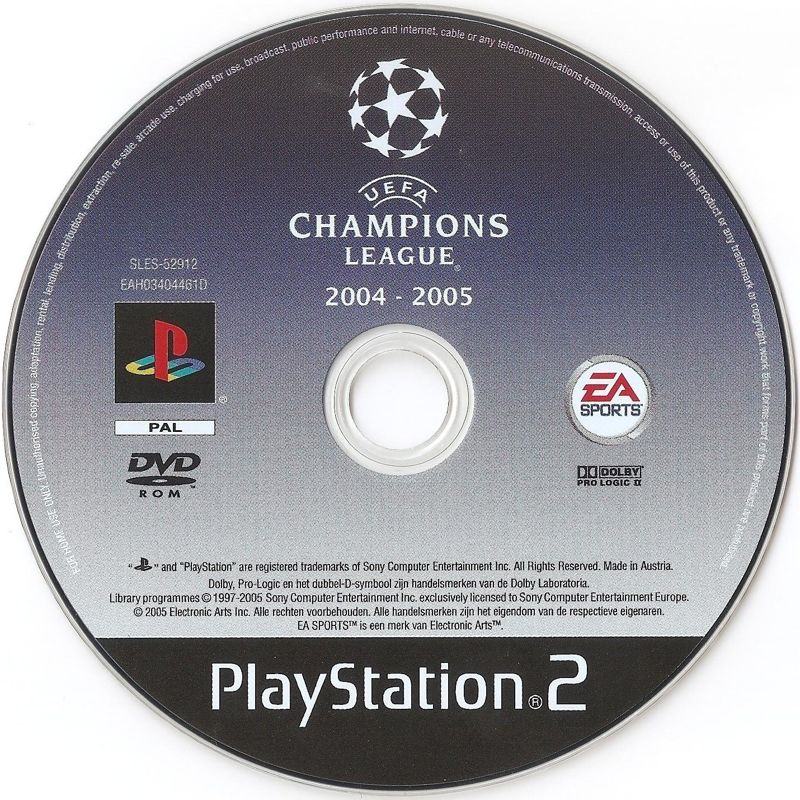 UEFA Champions League 2004-2005 - PS2 Spill - Retrospillkongen