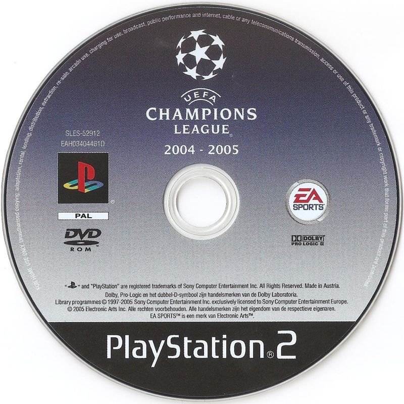 UEFA Champions League 2004-2005 - PS2 Spill