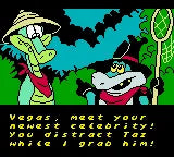 Looney Tunes •  Der tasmanische Teufel: Das verrückte Fressen - GameBoy Spill (Tysk)