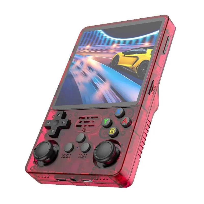 R36S Plus - Retro Spill Konsoll, Open Source, 128GB, med 20.000+ spill - Retrospillkongen