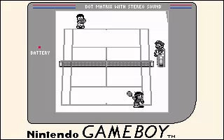 Tennis - Gameboy spill - Retrospillkongen