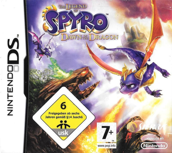 The Legend of Spyro Dawn of the Dragons - Nintendo DS spill - Retrospillkongen