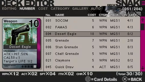 Metal Gear Ac!d - PSP spill - Retrospillkongen