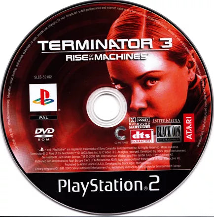 Terminator 3: Rise of the Machines - PS2 Spill